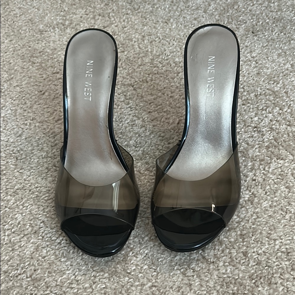 Nine West Black Heels Sleek Modern Design